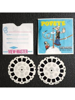 VINTAGE VIEW MASTER REELS POPEYE The Sailor Man Package